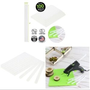 🍎New 100 Mini Size Hot Glue Sticks for Mini Glue Guns DIY Arts & Crafts Mending